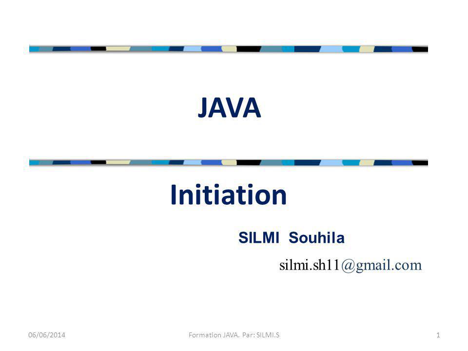 Formation Java Par Silmi S Ppt Video Online T L Charger